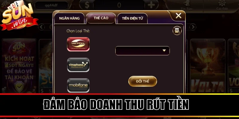 Đảm bảo doanh thu tối thiểu trước khi gửi lệnh
