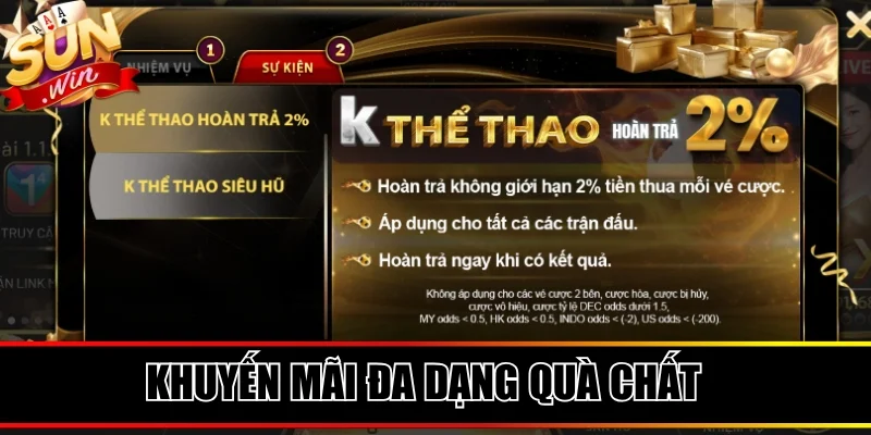 Khuyến mãi đa dạng săn quà vui mỗi ngày