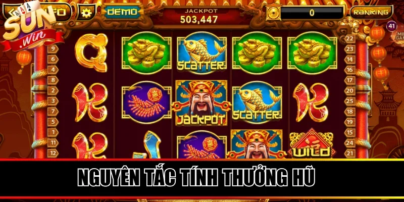 Nguyên tắc tính thưởng khi quay hũ Sunwin