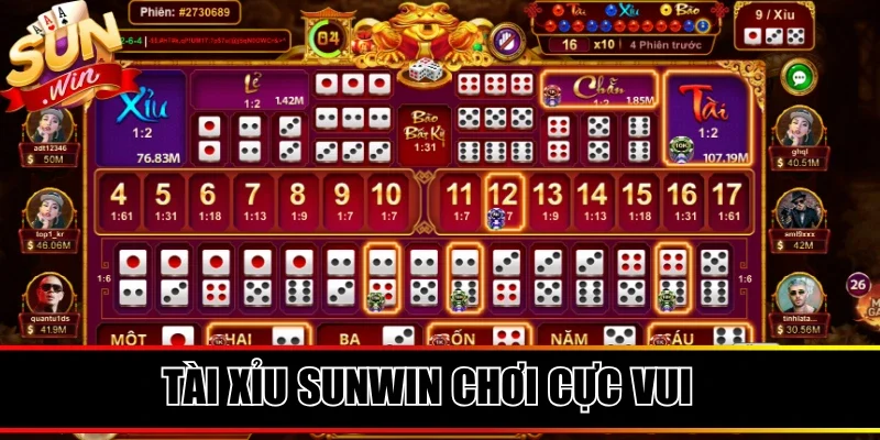 Tài Xỉu dự đoán xí ngầu với nhiều tùy chọn thú vị