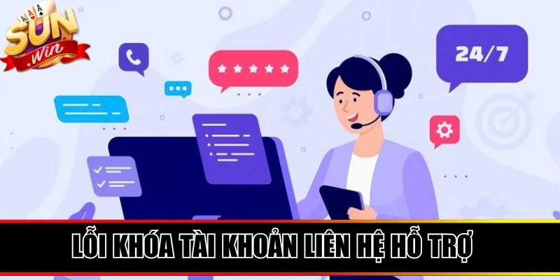Tình trạng khóa tài khoản và liên hệ để hỗ trợ